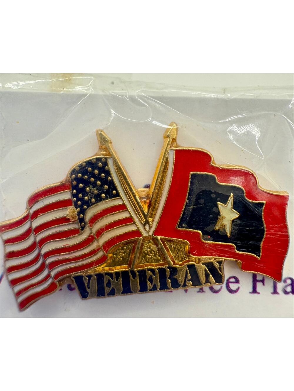 USA Veteran Lapel Pin